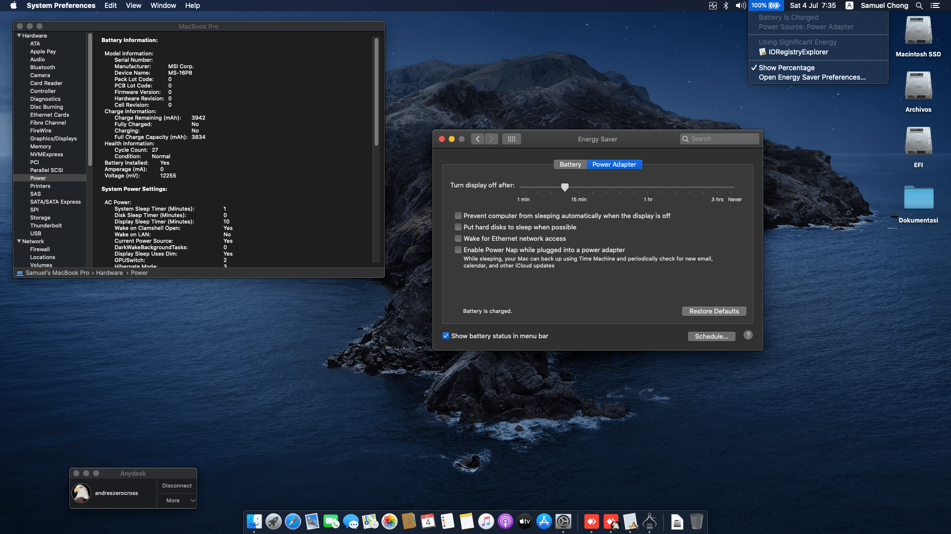 MSI GL63 8RCS 060US [CoffeeLake   Intel UHD 630 + I2C] 6